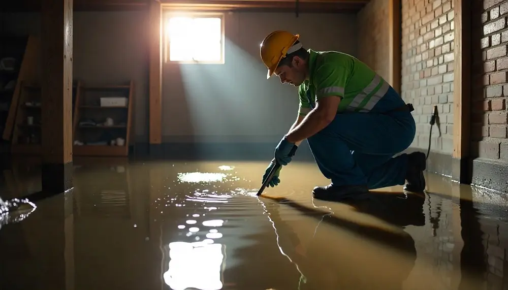 Professional water damage restoration services in La Farge, WI